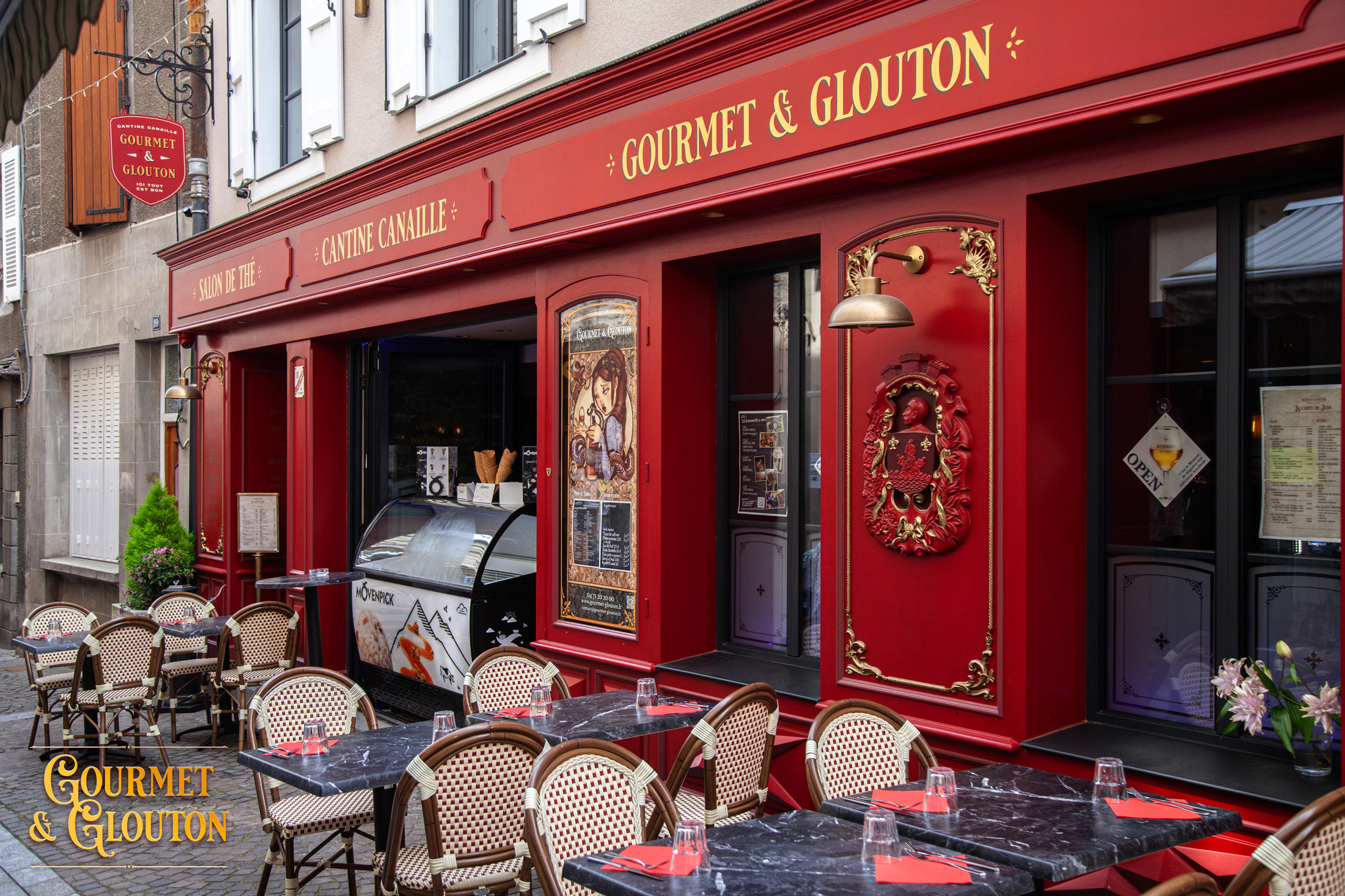 1 an de Gourmet & Glouton à Chaudes-Aigues – Cuisine, concerts, accueil groupes