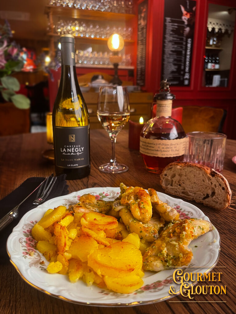 Restaurant, gastronomie, Auvergnate, bouteille, cuisses, grenouilles, Chaudesaigues, Chaudes-Aigues - Gourmet & Glouton