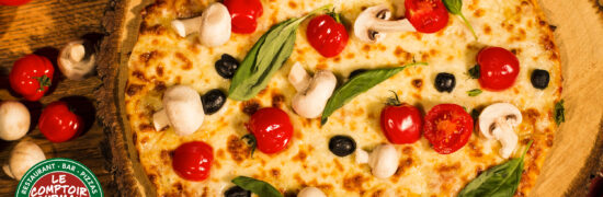 Le Comptoir Gourmand à Chaudes-Aigues, restaurant convivial du Cantal proposant une cuisine maison et des plats du terroir.